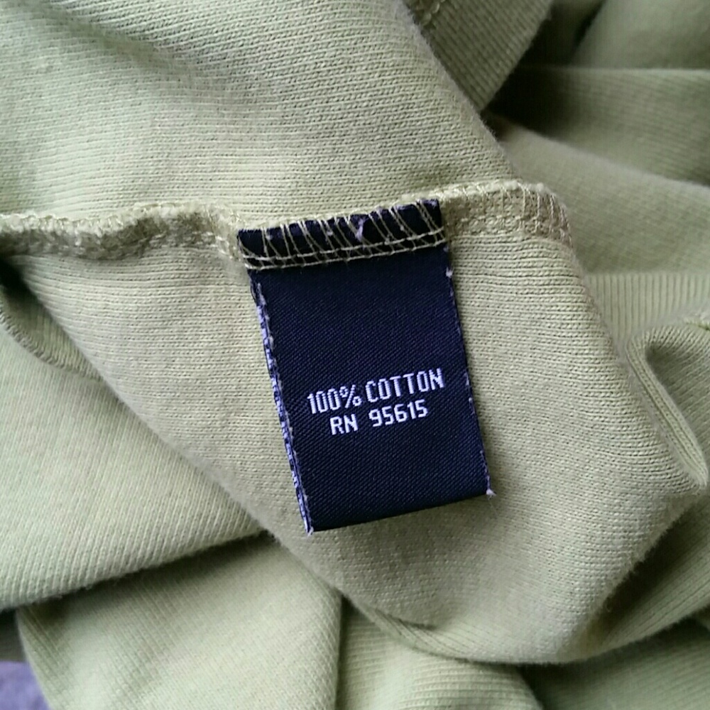 Rafaella soft green, long sleeve top, size S - Picture 4 of 4